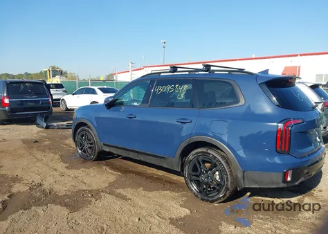 2025 Kia Telluride Sx X-Line из США, поврежденный, VIN 5XYP5DGC2SG610244